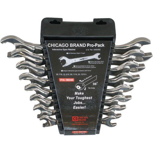 Chicago Brand open ended Ratchet Wrench