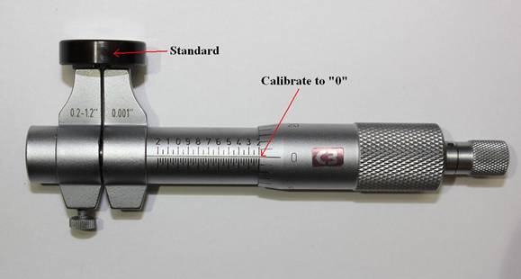 Internal micrometers store