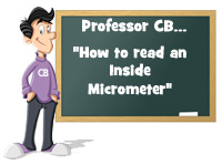 How to read an inside micrometer